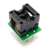 Socket 150mil Soic8 A Dip8 Pines Adaptador Zip Bios Eeprom