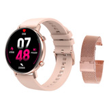 Reloj Inteligente Monitor De Frecuencia Smartwatch Mujer *