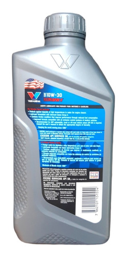 Aceite 10w30 Mineral Valvoline Pack 4lts + Filtro Foto 3