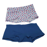 Kit Com 04 Calcinhasas Boxer Box Short Infantil Confortável