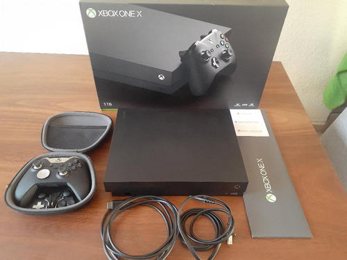Consola Xbox One X - 1 Tb - Con Control Elite (seminueva)