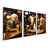 Cuadro Decorativo Economico Albert Einstein  Bohemio