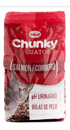 Chunky Cat Salmón Y Cordero 8 Kg