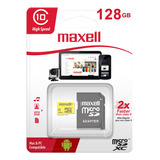 Memoria Micro Sd Xci 128gb Con Adaptador De Clase 10 Maxell