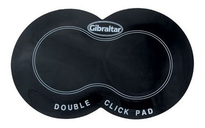 Gibraltar Sc-gdcp Doble Pedal Click Pad Refuerzo De Bombo 