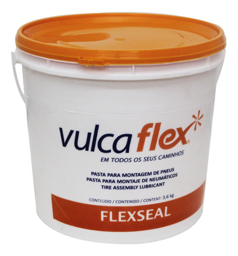 Pasta P/ Montagem De Pneus 3,6 Kg - Flexseal - Vulcaflex