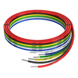 14awg Cable De Alambre Eléctrico De Silicona 6 Colores (5 Pi