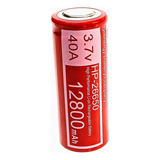 Bateria Pila Recargable Hp 26650 3.7v - 12600 Mah Rojo Litio Li-ion 1 Pieza