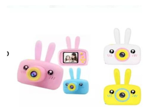 Cámara Digital Video Infantil Conejo+ Forro Silicona Usa