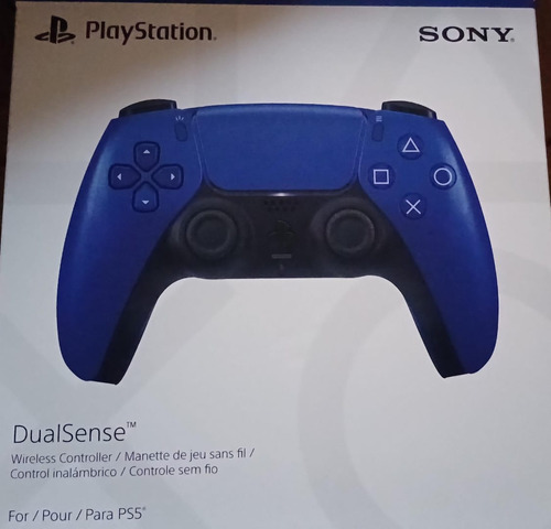 Controlador Inalámbrico Playstation 5 Dualsense Azul Cobalto