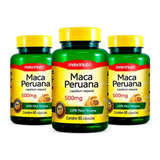 Kit 03 Maca Peruana 100% Maca 500mg 60 Caps Loja Maxinutri