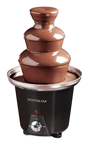 Nostalgia Cff965 3-tier 1,5 Libras Fuente De Fondue De Choco