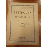 Beethoven Sonata N 20 Op 49 N 2 Partitura