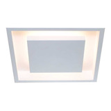 2 Plafon De Embutir Luz Indireta 38x38 Eclipse+6lamps Bulbo