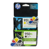 Cartucho Hp 950xl Negro Y 951 Estandar Amarillo(yellow)