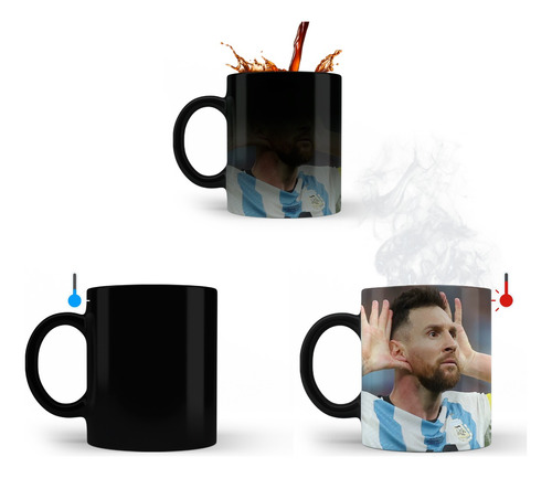 Taza Mágica Futbol Argentino Internacional Todos Los Equipos