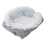 Cama Larga De Felpa Para Perros Fluffy For Cat Beds, Sofá, C