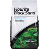 Seachem Substrato Fértil Flourite Black Sand - 7kg