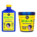 Shampoo + Tratamiento Reconstructor Argan Oil Lola X 230 G 