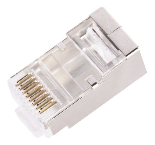 Conector Rj45 Para Cable Ftp/stp Categoria 6 - Blindado