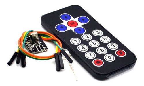 Control Remoto Kit Hx1838 Receptor  Vs1838 38khz  3,3 V 5v