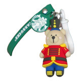 Llavero Starbucks Oso Bearista Cascanueces Navidad Nuevo 