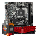 Kit Upgrade Gamer, Amd Ryzen 5 5600g, A520m, 16gb Ddr4