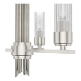 Robert Stevenson Lighting Holden Candelabro Lineal Metal Y V