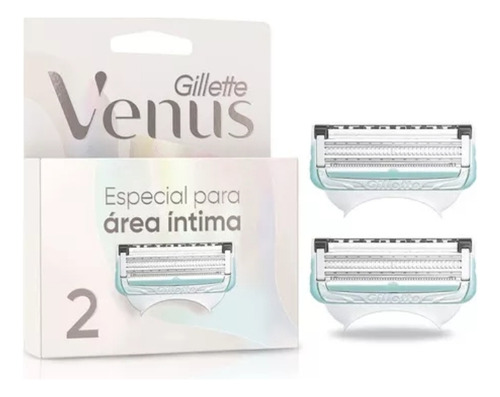  8 Repuestos Para Afeitar Gillette Venus Intimo 