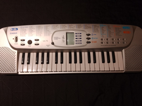 Teclado Casio Sa 75 Songback