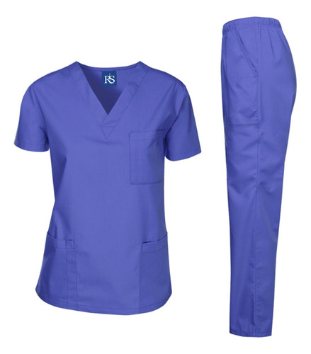 Kit 6 Conjunto Privativo Pijama Cirúrgico Scrub Feminino