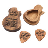 Púas De Guitarra Personalizadas Guitarra De Madera