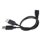 Divisor Usb Cable De Datos Hembra A 2 Puertos Macho (solo 1