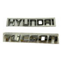 Emblema Palabra Hyundai/ Tucson Original 3m Hyundai Pony