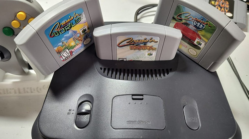 Nintendo 64 + Cruise'n Coleção + 1 Controle E Cabos Originais