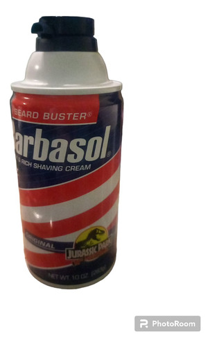 Lata Barbasol Jurasic Park Original 10 Oz  Crema  Afeitar 