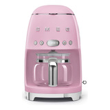 Cafetera Smeg Acero Inoxidable 1050 W Rosa