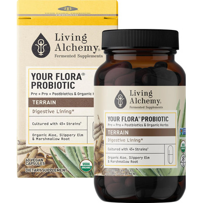 Living Alchemy Your Flora Probióticos 60 Cápsulas | Meses sin interés