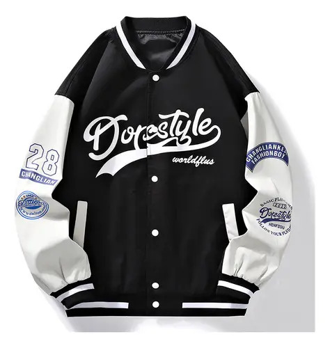 Chaqueta De Calle Unisex Ropa Deportiva Moda Chaquetabeisbol | MercadoLibre