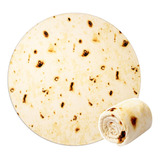 Vessia Burritos Tortilla Manta Tamaño Queen (beige), Manta G