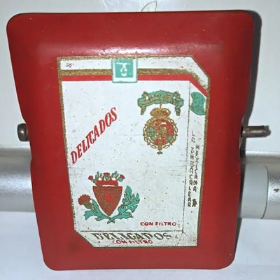  Cigarros Delicados Antiguo Clip Publicidad  Metálico 50´s | MercadoLibre