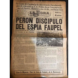 Antiguo Diario La Hora 1946. Peron. Original. 53332.