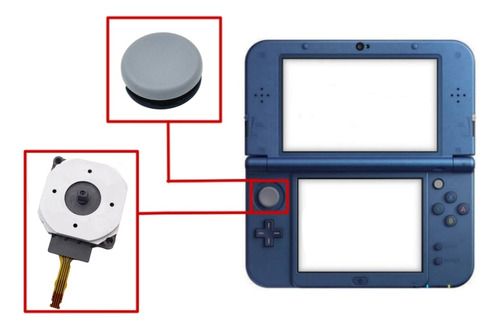 Botão Analógico Direcional Nintendo New 3ds/2ds + Circle Pad