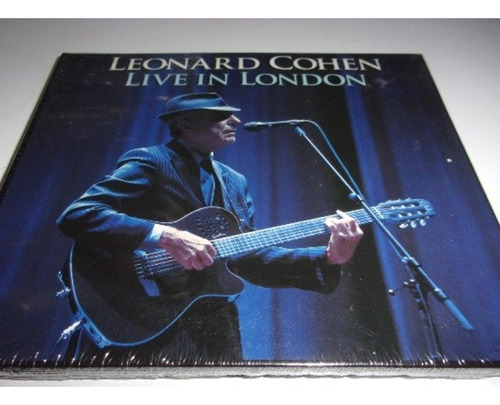 2 Cds Leonard Cohen Live In London Nuevo Europeo 34c