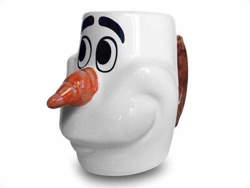 Taza Cerámica Olaf Frozen Original Diseño 3d Disney