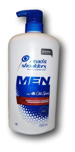 Shampoo Head & Shoulders 1 Litro Men Con Fragancia Old Spice