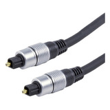 Cable Fibra Optica Digital Toslink Plug 1,50 Mts Premium