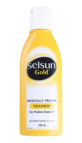 Champú Para Cabello C Gold Selsun Con Aminoácidos Y Sulfuro