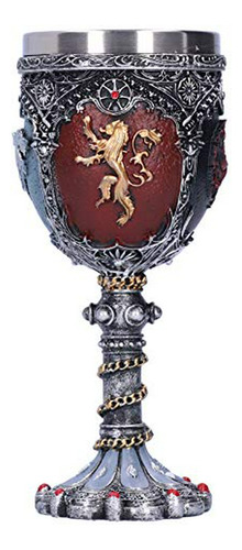 Copa De Vino Medieval Con Dragón De Acero Inoxidable Para Re