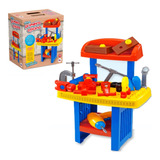 Bancada De Ferramentas Infantil Brinquedo Didático Menino 